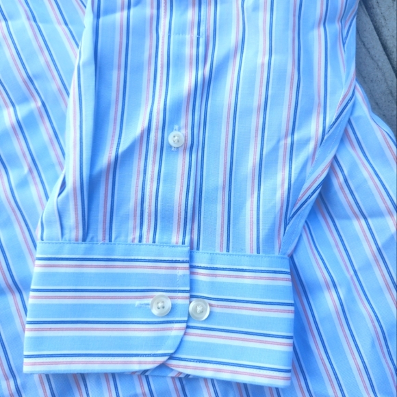 Roundtree and York Gold Label Men's Dress Shirt - Picture 2 of 5
